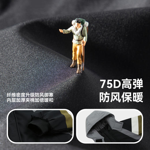 B.Duck小黄鸭童装冬季棉服105-150 BF3615012 商品图2