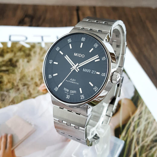 【95新】MIDO 美度完美系列M8340.4.18.13.80自动机械机芯42MM（男款）日期、星期显示200925TJ08特价 商品图1