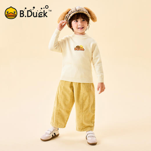 B.Duck小黄鸭童装冬季套头针织衫105-150 BF5612011 商品图1