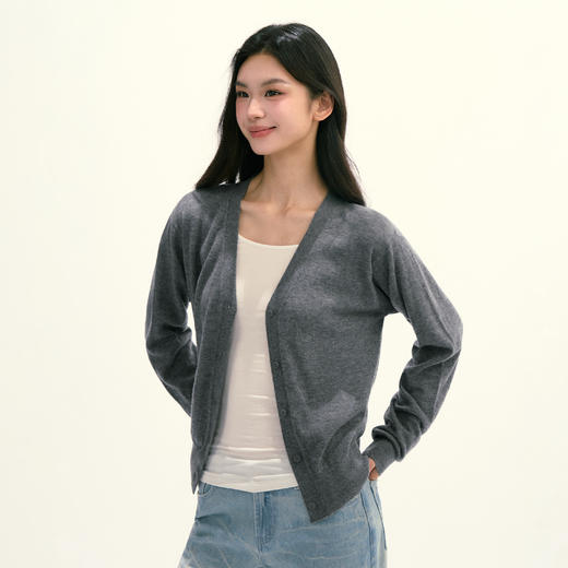 Ariseism 美式复古设计感长袖针织衫女秋季新款上衣 商品图1