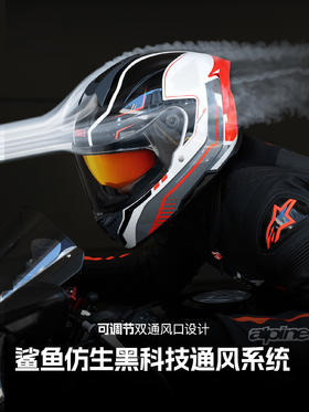 两只小蜜蜂摩托车头盔男女通用四季揭面盔骑行机车巡航全盔