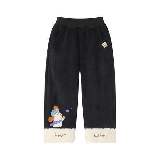 【加绒】B.Duck小黄鸭童装冬季休闲长裤90-130 FF5672050 商品图3