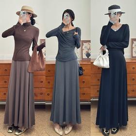 【慵懒风登机长裙】ME3883