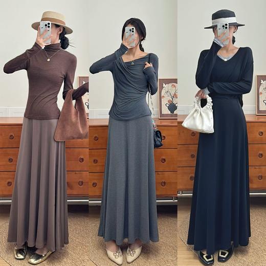 【慵懒风登机长裙】ME3883 商品图0