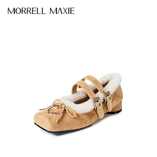 BF楼MM25年秋冬新品毛毛鞋货号MW253043YL吊牌价1499活动价1274 商品图1