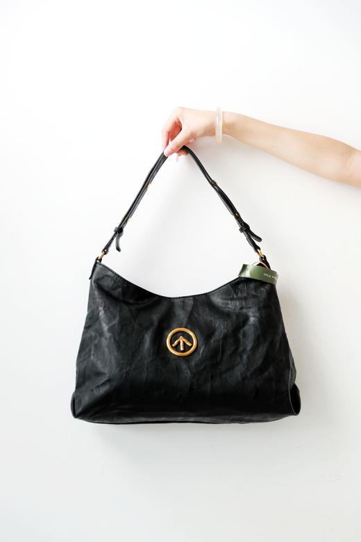 不费力的时髦范儿，随性也松弛。植鞣真皮大容量包包合集C100766 商品图9