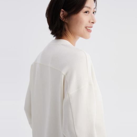 2楼素然Z0253TS04绒感针织布长袖T恤1250 商品图3