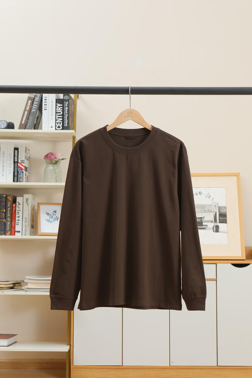 WOODSWOOL丛绒男装桑达尔长袖T恤WW240304TT 商品图9