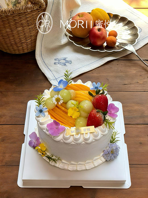 【茶香果韵】水果伯爵茶奶油蛋糕（提前1天预定） 商品图3