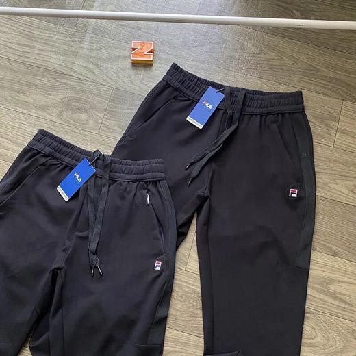 F1LA新款直筒束口纯棉针织休闲裤运动长裤 商品图3