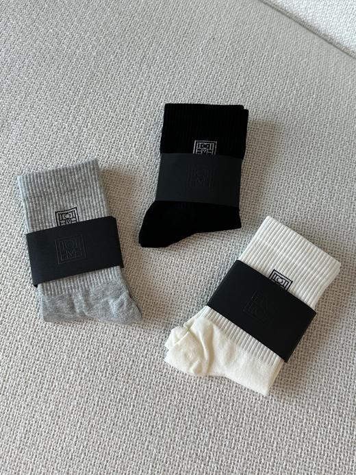 瑞典TOT*E同款 字母标识针织袜 商品图3