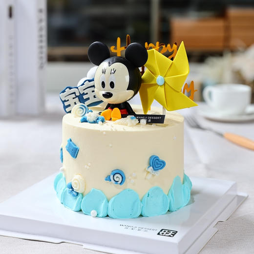 【米奇蛋糕】--好吃又好玩的鲜果蛋糕 商品图0