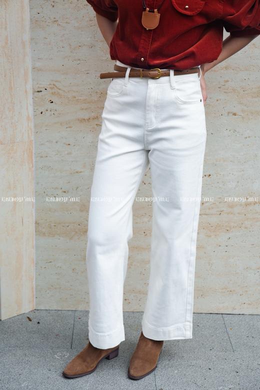 【门店同款】ENJOY冬季百搭直筒牛仔裤 167145498 商品图4