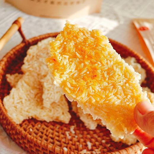 来自大别山的地标美食【小村故食柴火灶锅巴】每一口醇香酥脆，越嚼越香🍚原料采用精选优质整粒糯米 商品图2