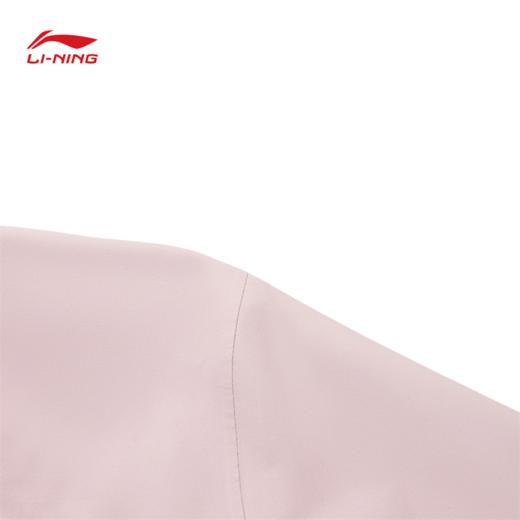 李宁户外CF溯｜万龙甲冲锋衣黑龘女子反光防暴风雨排湿宽松单层冲锋衣AEMV040 商品图9