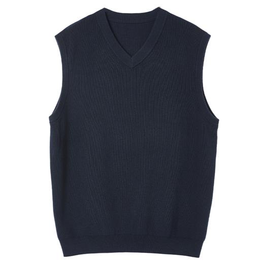 棉仓367826011-羊毛混纺背心马甲 商品图3