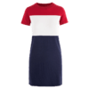 欧芮儿夏撞色针织衫女中长款收腰显瘦连衣裙女裙子 商品缩略图3