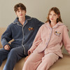 （合作款）芬腾秋冬季珊瑚绒加绒加厚情侣家居服yc0107007 商品缩略图4