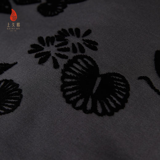 上久楷新中式中国风 女式漳缎马甲 CY1045206006 商品图4