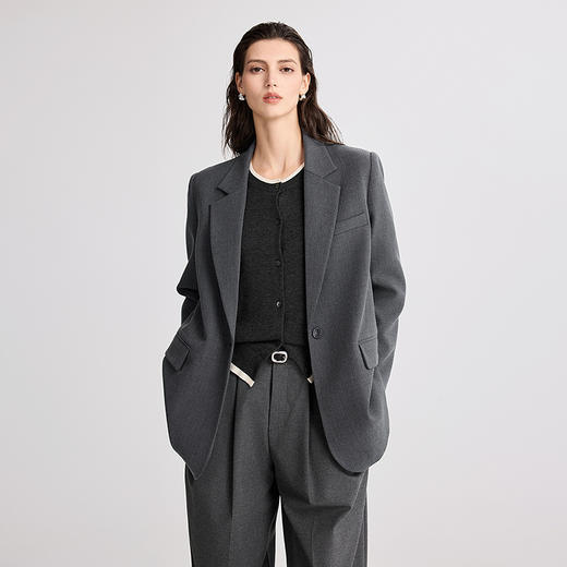 棉仓366612003-直角肩西装 商品图1