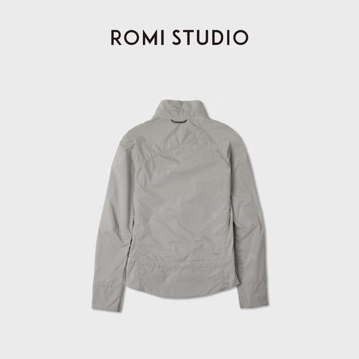 ROMI STUDIO“利落有型”拉绒柔软舒适轻量小立领外套 RWCAWD5937 商品图1