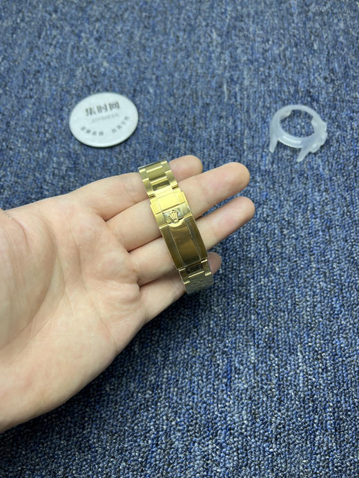 劳力士新款 QF配重版 包边迪通拿配重版 4131机 新品迪通拿是2025钟表与奇迹的钟表展 新款配色，分别为白金蓝面，玫瑰金巧克力面，和新款绿金迪和蒂芙尼蓝面让人眼前一亮 商品图6