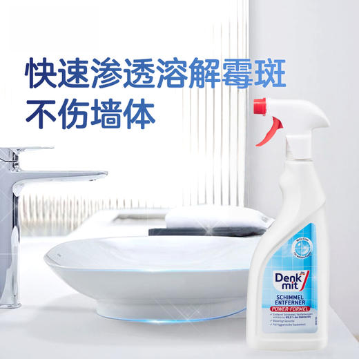 【德国清洁大礼包】dm厨房重油污喷剂750ml+墙体胶圈除霉喷雾剂750ml 商品图5