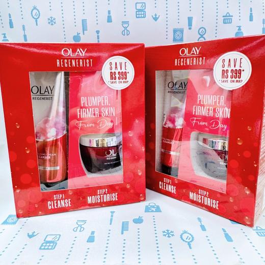 OLAY 大红瓶两件套（面霜50g+洗面奶100g）（058447）（225832） 商品图0