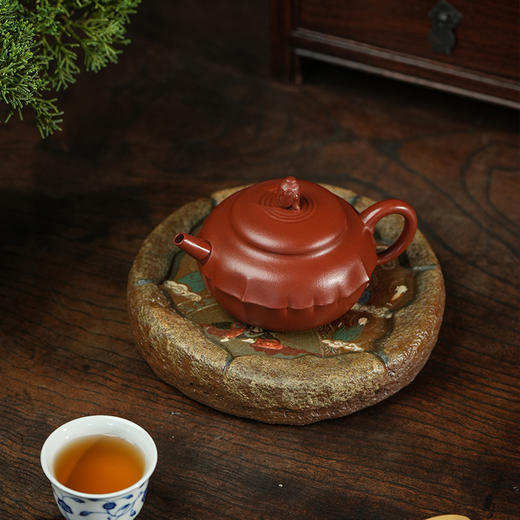 龙德堂陶艺 汤宣武制《大智慧》原矿大红袍 190cc 库存请咨询客服 商品图3