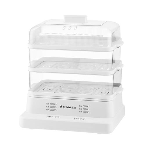 「加大容量！三层蒸锅」志高多功能蒸锅 家用大容量电蒸锅蒸煮一体多层蒸笼蒸汽锅预约定时厨房电器 商品图4