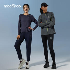 防风加绒针织外套+针织加绒长裤9代  加绒保暖 跑步运动