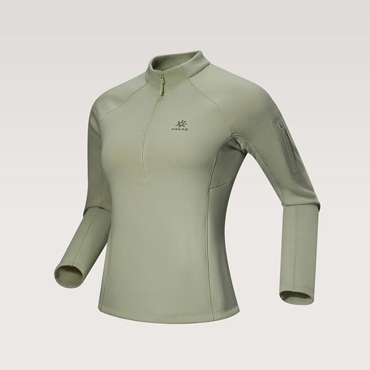 KAILAS凯乐石 女款半开胸抓绒衫 KG2532230 商品图1