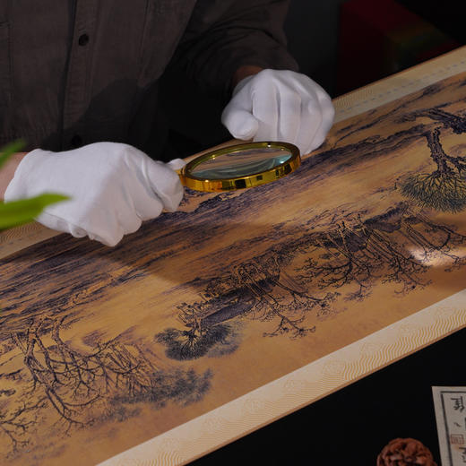 《清明上河图》丝绸钞券珍藏版1:1原迹还原9米超长卷 故宫百年献礼 商品图3