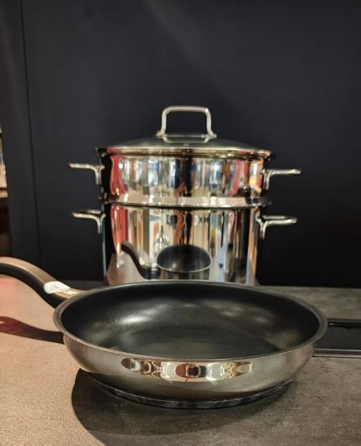7F WMF24厘米蒸锅＋24厘米不粘锅 商品图0