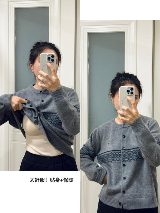 25秋冬--蕾丝花边德绒发热带胸垫背心【包邮+三天无理由退换】 商品图2