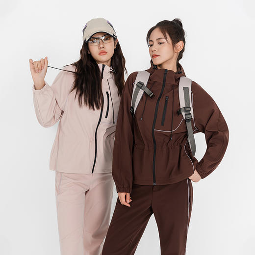 Leorrey/乐拉长款宽松H版型耐磨耐造拒水防护秋冬运动外套WT0305 商品图6