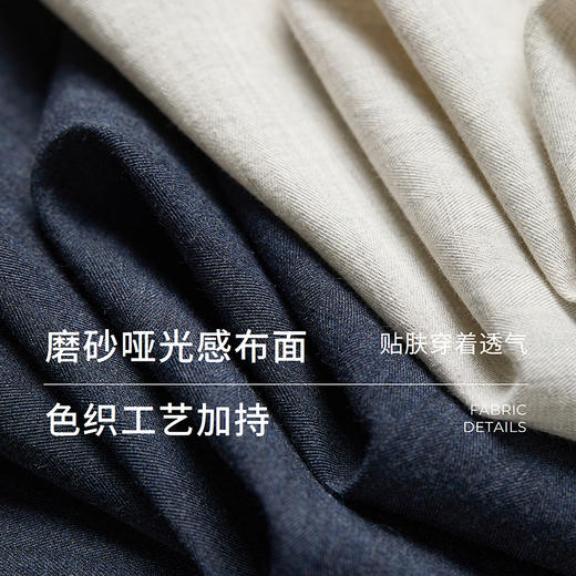 棉仓372604011-色织牛仔感衬衫 商品图2