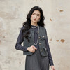 奢姿大码女装2025秋季时尚小香风粗花呢马甲胖妹妹气质减龄上衣9954394284A 商品缩略图1