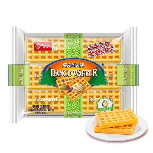 丹夫华夫饼原味168g 商品图0
