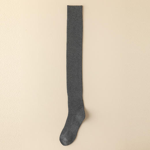 远离老寒腿！【毛圈过膝压力袜】精选精梳棉材质 内里加厚蓄热保暖 外层抗起球 40S纱线更耐穿耐磨 高弹面料 瘦腿不膈脚 （均码） 商品图7