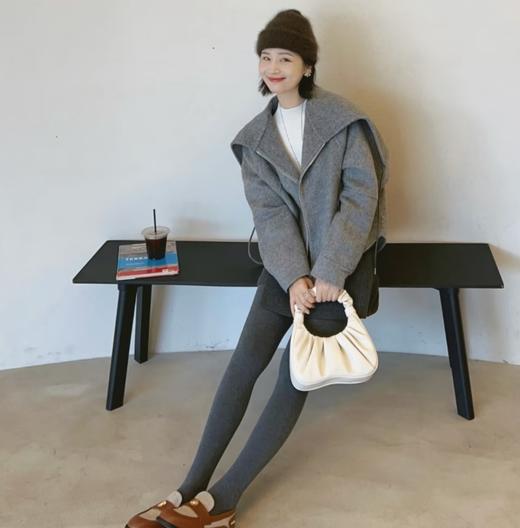 老米优品🎈3-5天发！微压显瘦，无敌裤型！《miu系华浮高棉芭比分段收压 美腿打底裤 250g》高弹，加厚，保暖！天然环保敏感婴儿肌可穿~ 商品图0