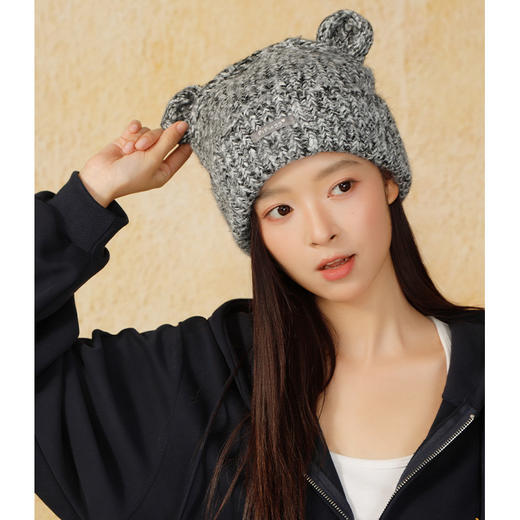 混色小熊针织帽-纪念日百货门店同款165199775 商品图1