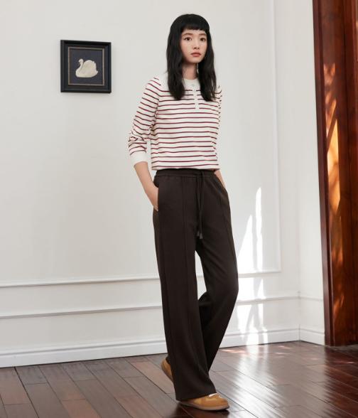 老米优品🎈 3-5天发货！显瘦神裤！《羊毛蚕丝休闲窄版阔腿裤》 羊毛+蚕丝， 保暖舒适显瘦垂感好 ~~深秋冬季告别臃肿！！ 商品图6