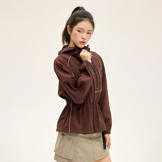 Leorrey/乐拉长款宽松H版型耐磨耐造拒水防护秋冬运动外套WT0305 商品图2