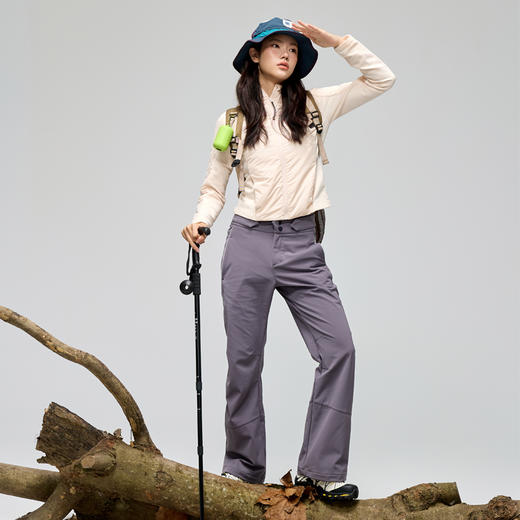 Leorrey/乐拉拒水耐造户外工装秋冬加绒保暖运动休闲长裤KZ4330 商品图3