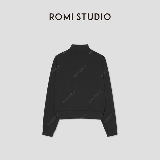 ROMI STUDIO“率性简约”日本进口针织箱型立领舒适外套 RWBWWH1629【现货】 商品图2
