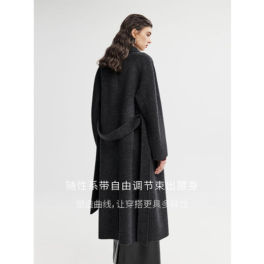 棉仓367666003-老钱感大翻领中款双面呢 商品图3