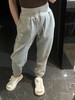 Nk 纯色logo宽松休闲运动高腰加绒卫裤运动裤（DQ5888 ）（蕾姐灰色M！黑色S参考白色S） 商品缩略图4