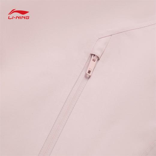 李宁户外CF溯｜万龙甲冲锋衣黑龘女子反光防暴风雨排湿宽松单层冲锋衣AEMV040 商品图8