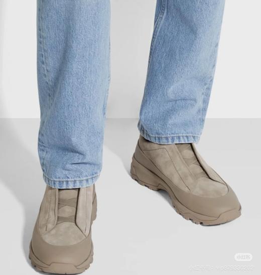 家属福利 纯元重磅 杰尼y绒面男鞋 Triple Stitch休闲运动鞋  一脚蹬休闲徒步皆可 商品图1